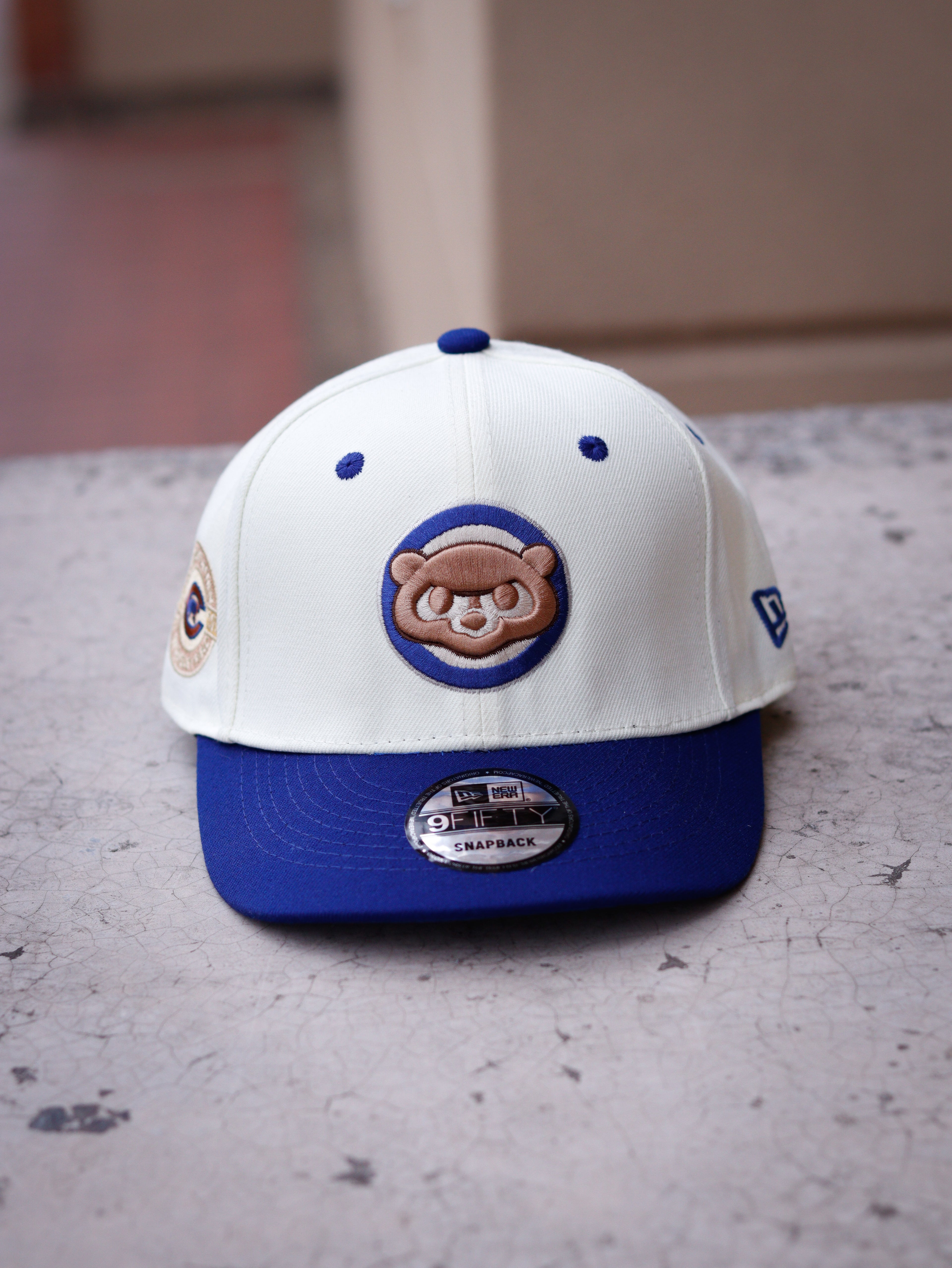 CAP CHICAGO CUBS BLANCO CON AZUL