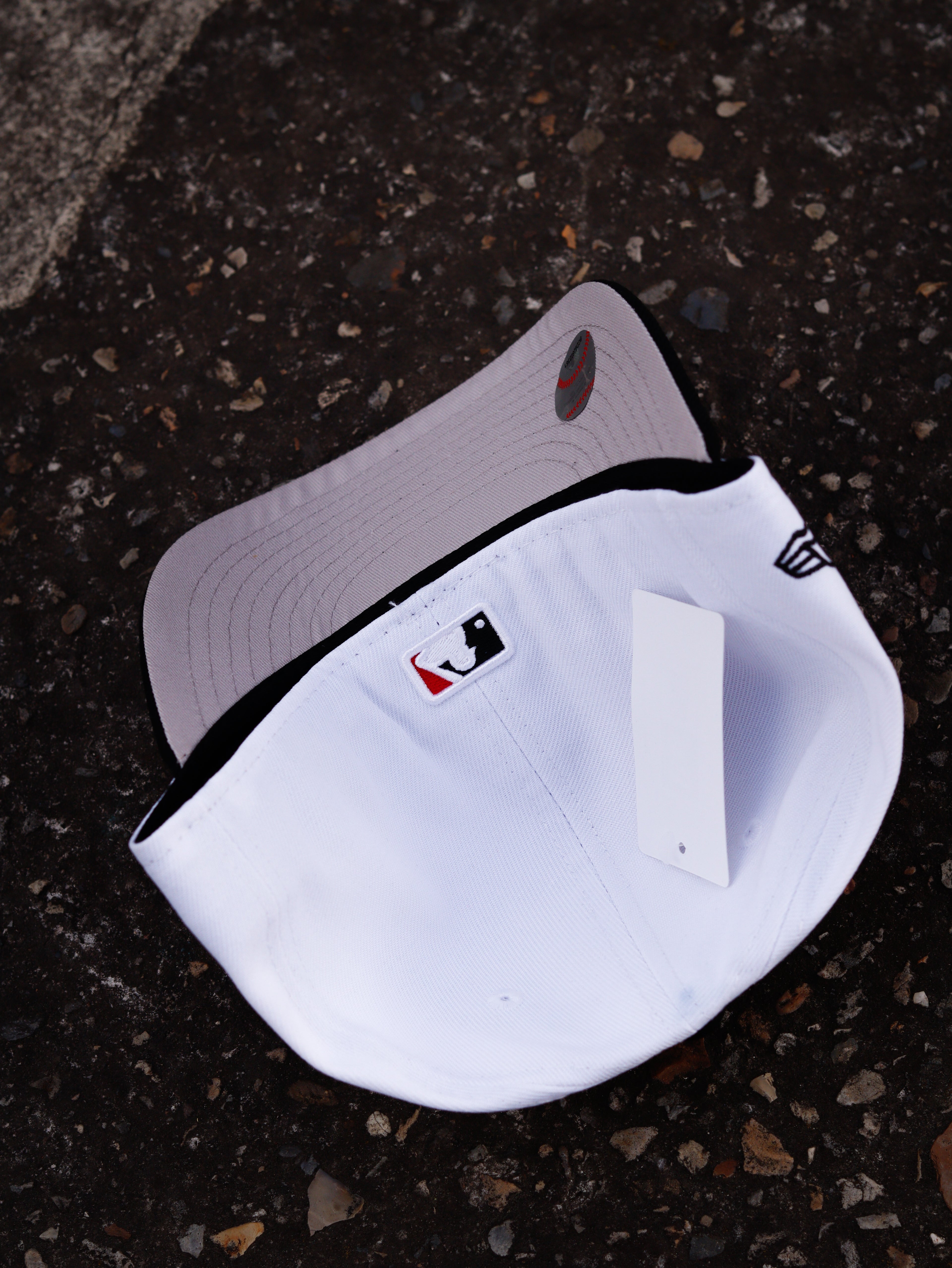 CAP NEW ERA DODGERS BLACK AND WHITE