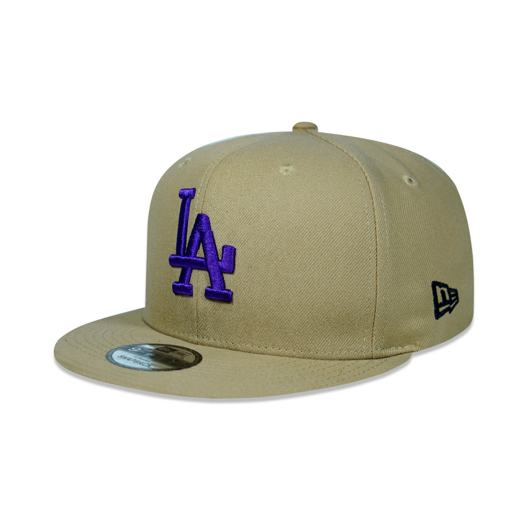 CAP LOS ANGELES DODGERS BEIGE AND PURPLE