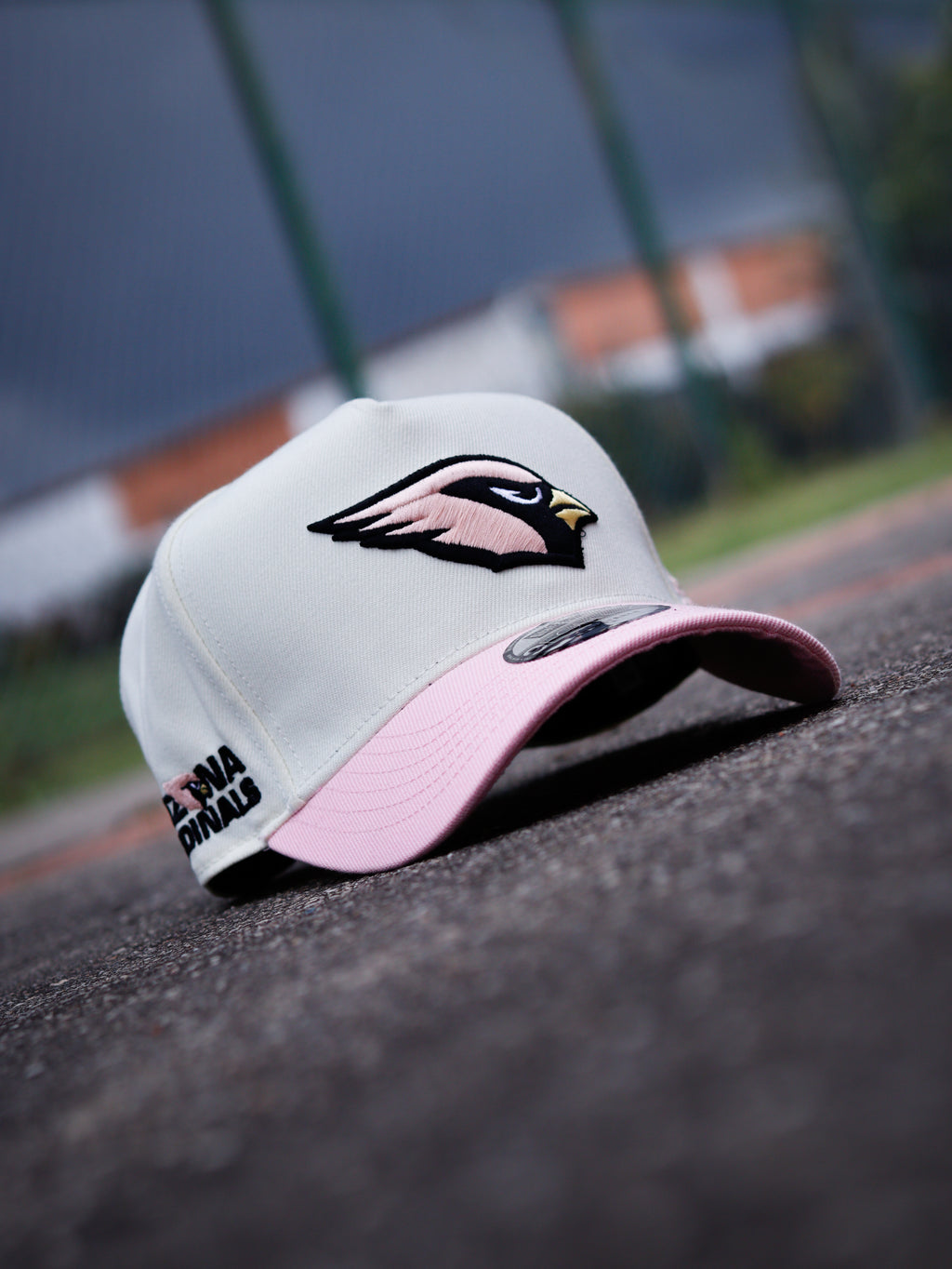 CAP ARIZONA CARDINALS WHITE AND PINK