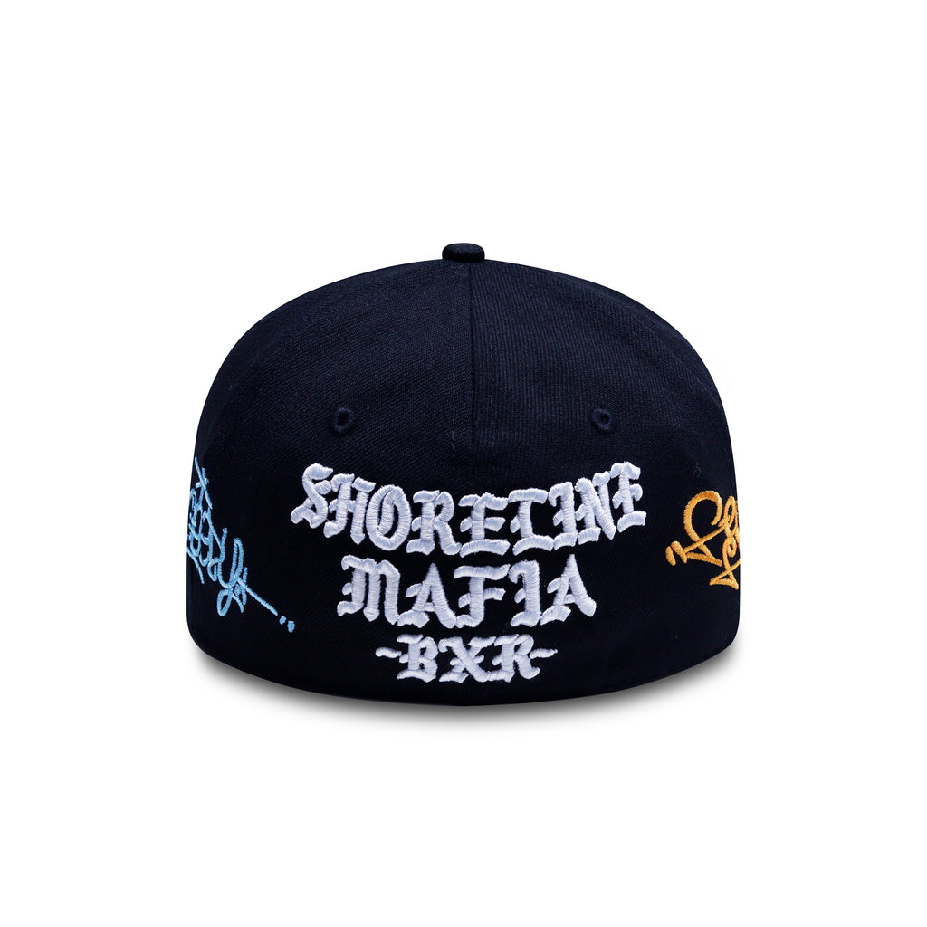 CAP BORN X RAISED FITTED ROCKER HAT