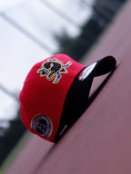 CAP NEW ERA ANAHEIM DUCKS RED AND BLACK