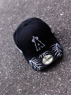 CAP NEW ERA ANGELS BLACK AND WHITE