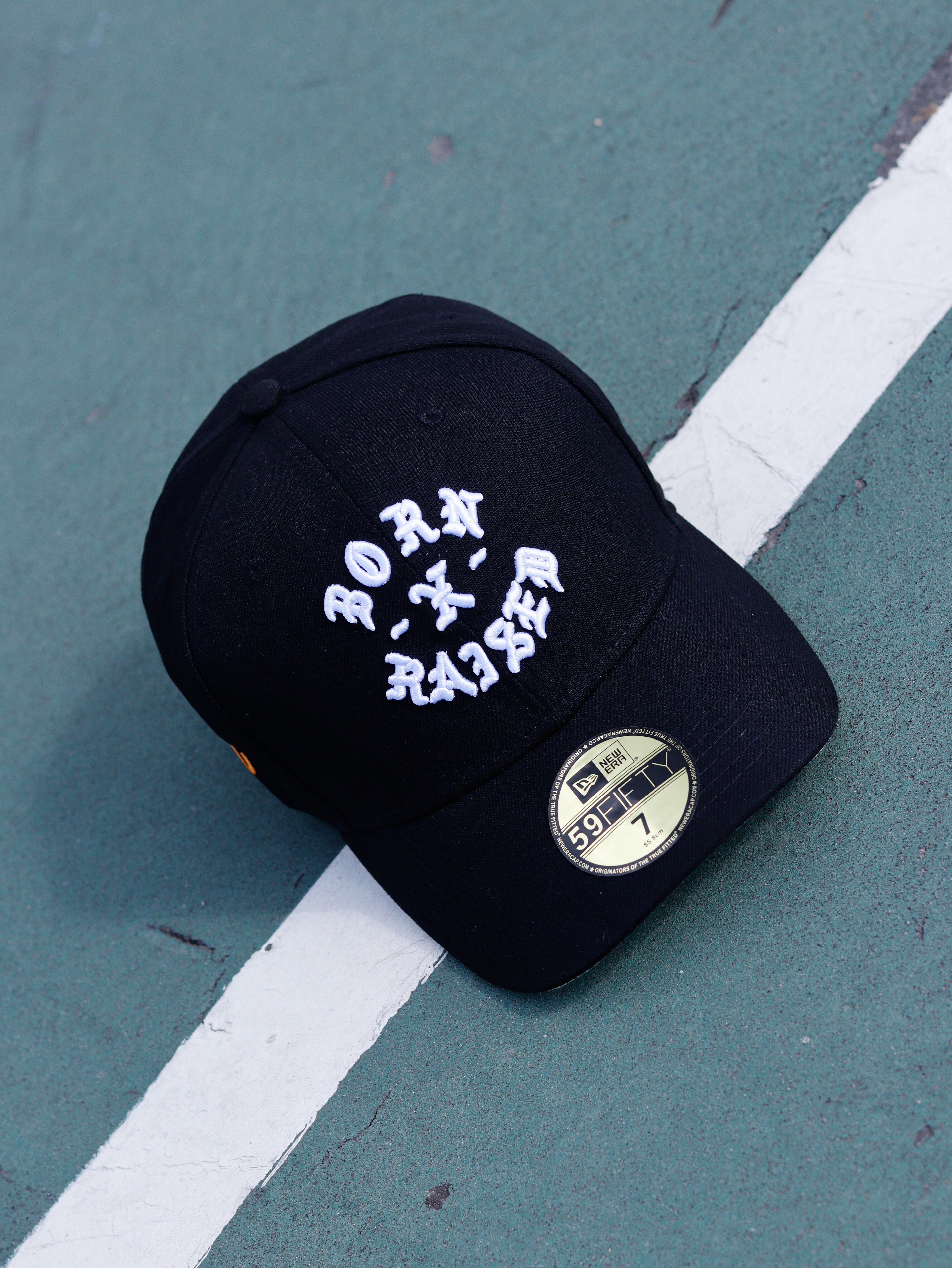 CAP BORN X RAISED FITTED ROCKER HAT