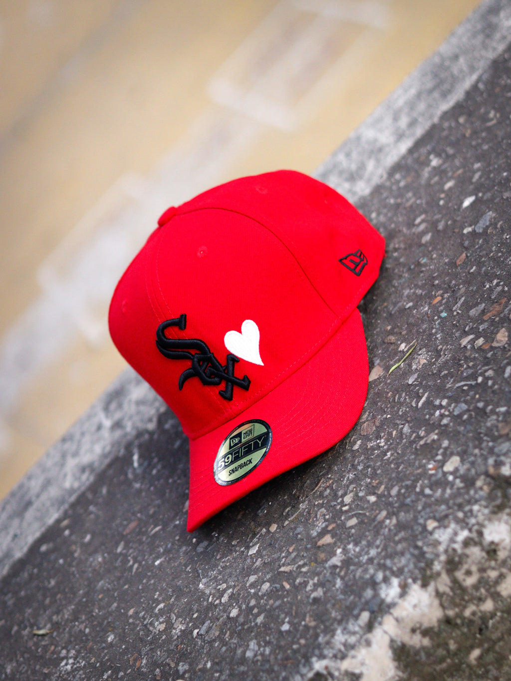CAP NEW ERA CHICAGO WHITE SOX RED HEART