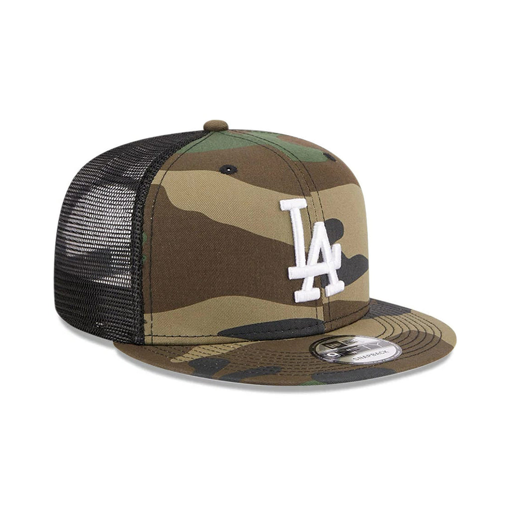 New Era Camo LA Dodgers Trucker