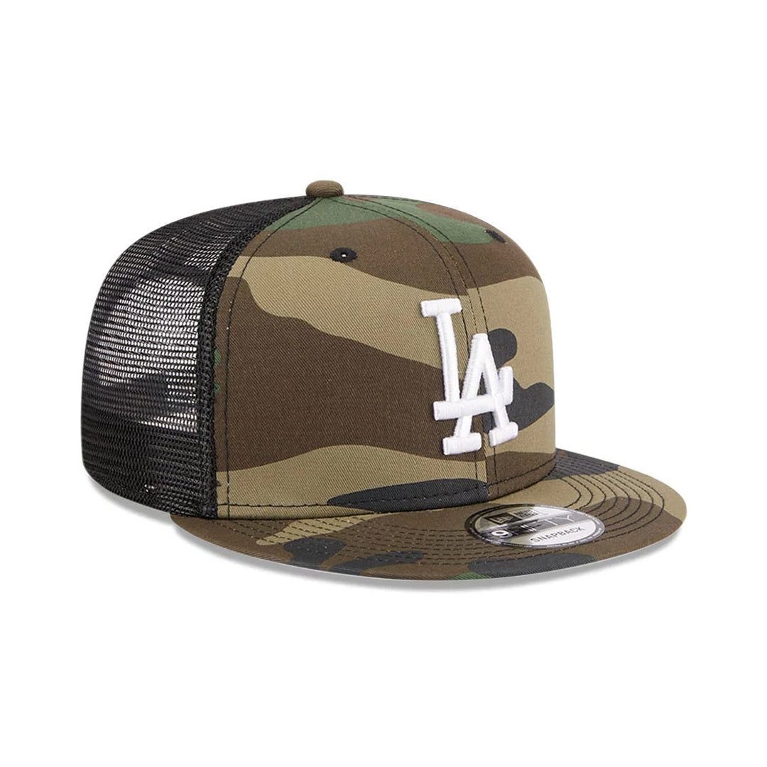 New Era Camo LA Dodgers Trucker