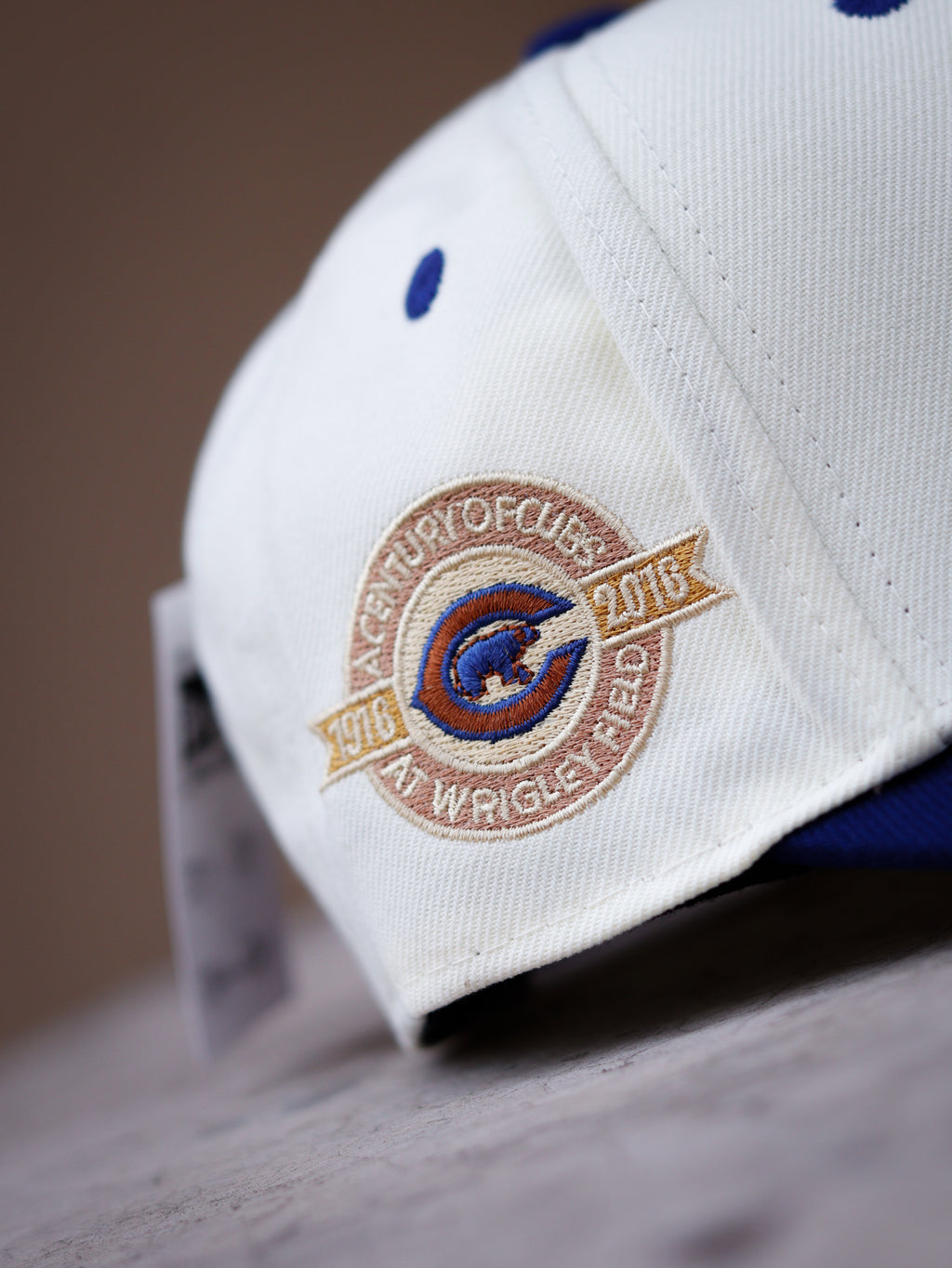 CAP CHICAGO CUBS BLANCO CON AZUL