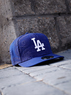Los Angeles Dodgers Mlb Swirl 59fifty Cerrada Azul