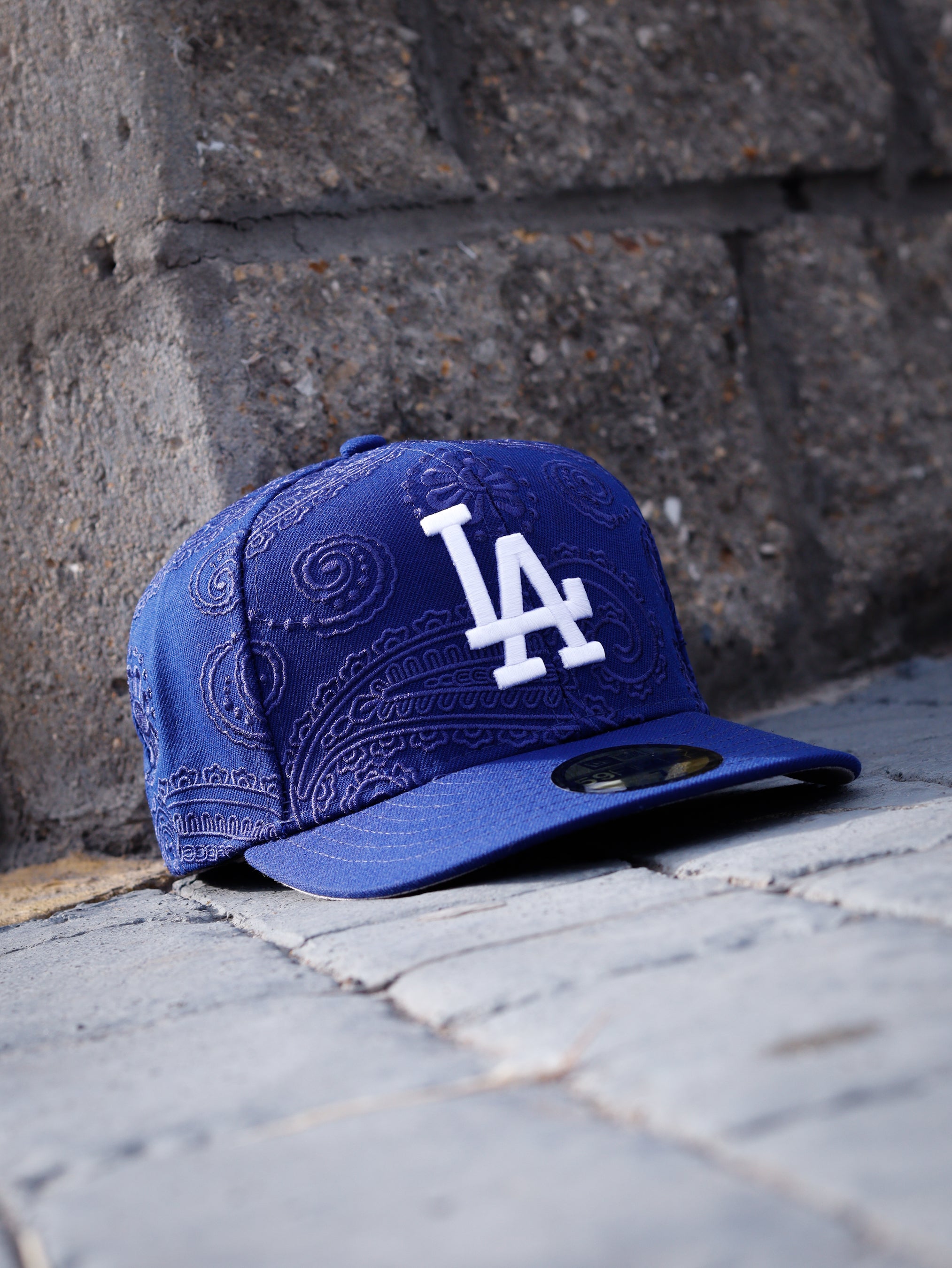Los Angeles Dodgers Mlb Swirl 59fifty Cerrada Azul