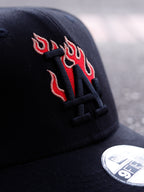 CAP LOS ANGELES DODGERS BLACK AND RED