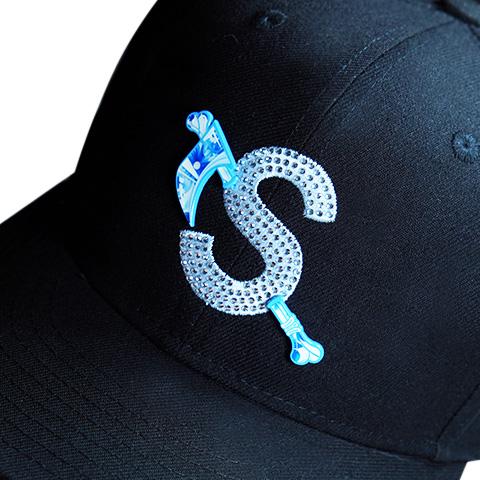 PIN BONES AZUL