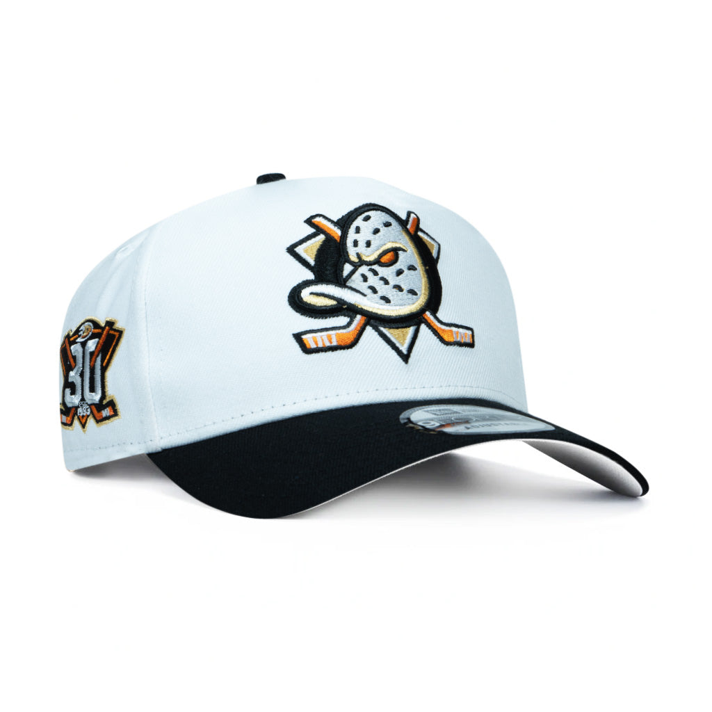 NEW ERA ANAHEIM DUCKS 9FORTY WHITE