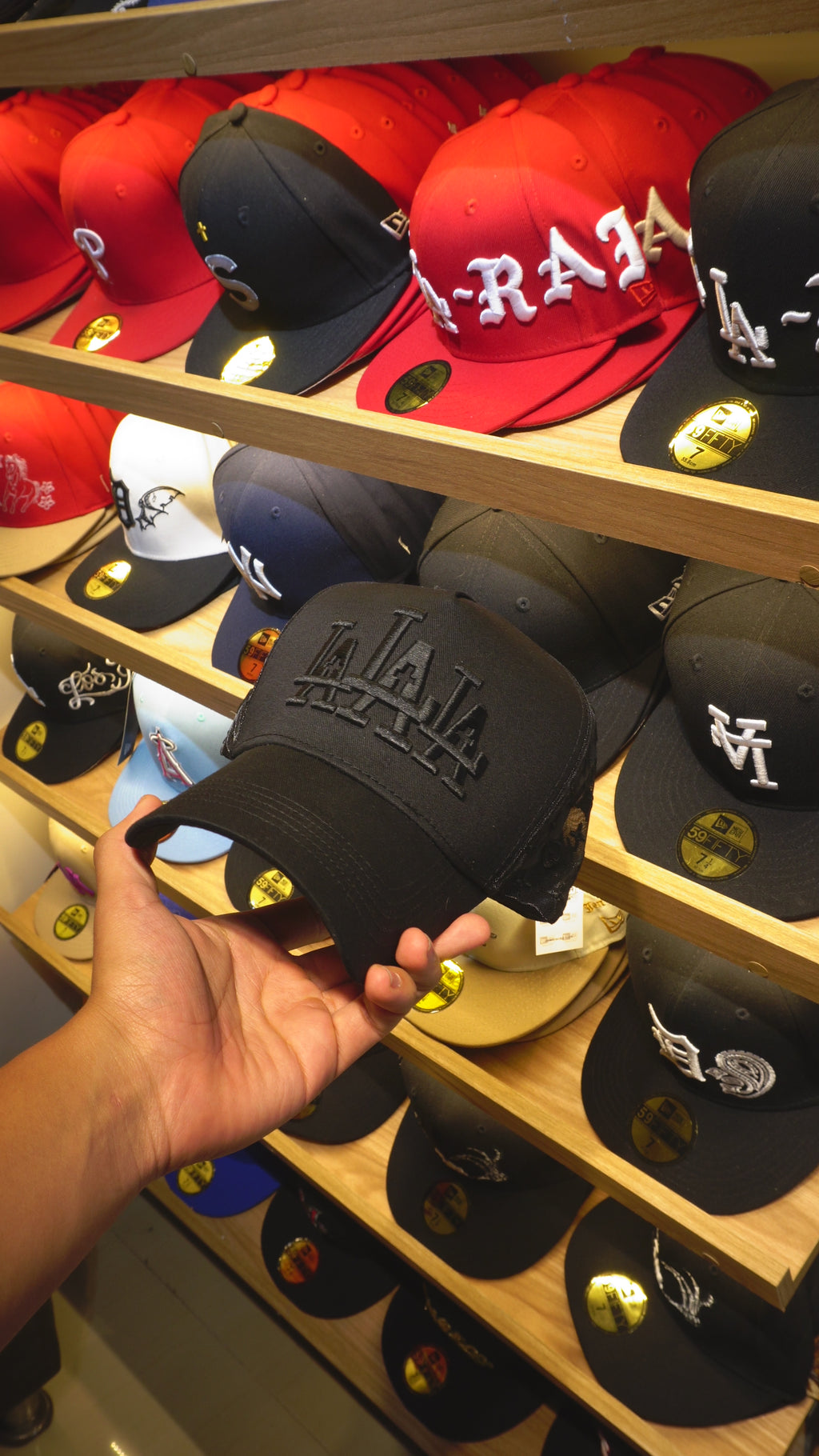 CAP RUDE AWAKENINGS LALALA BLACK