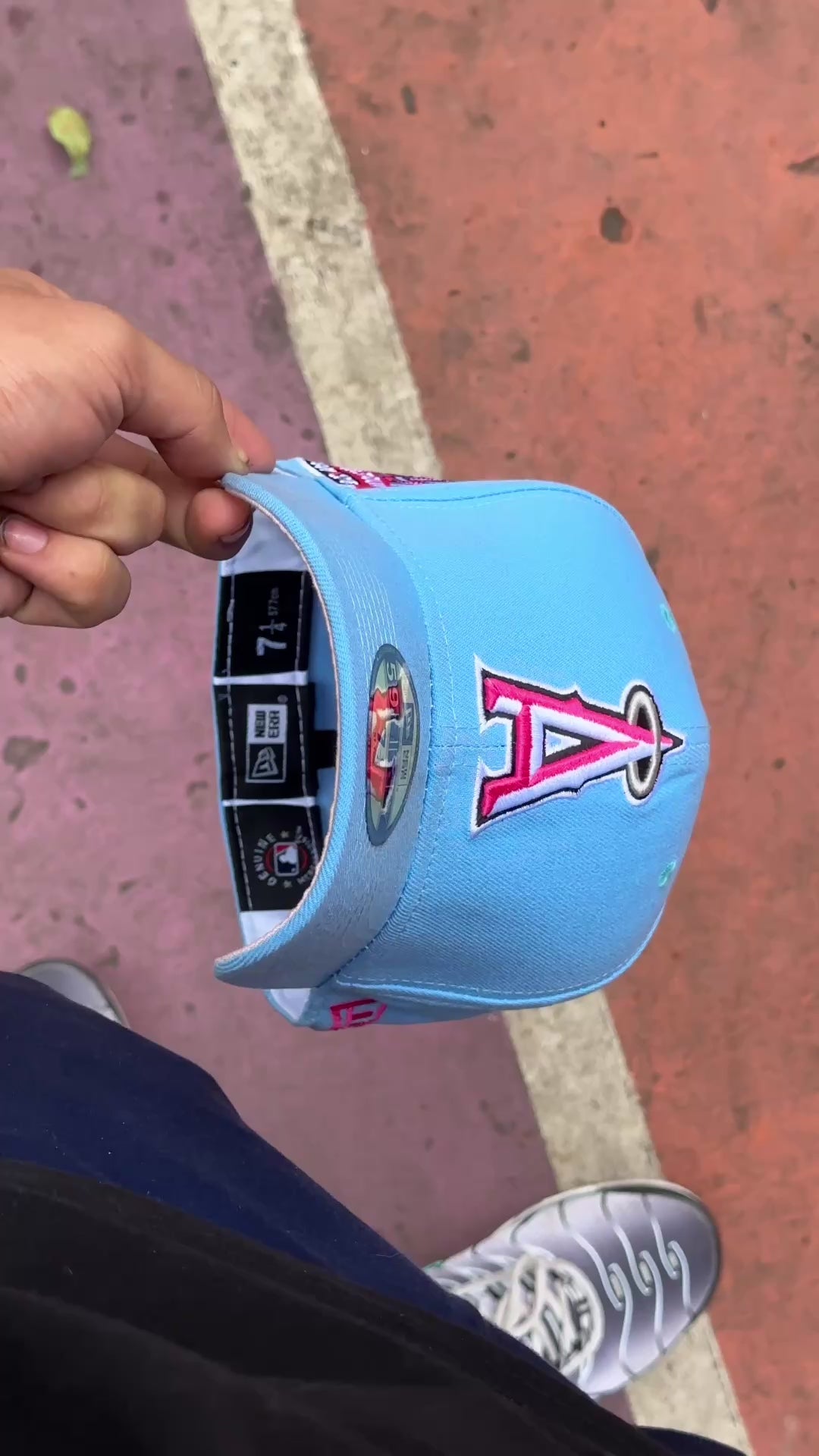 CAP NEW ERA ANAHEIM ANGELS SKY BLUE