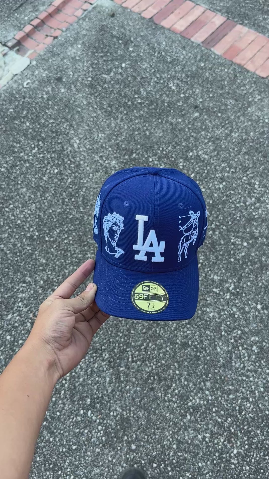 LOS ANGELES DODGERS MLB MYTHICAL BLUE NEW ERA
