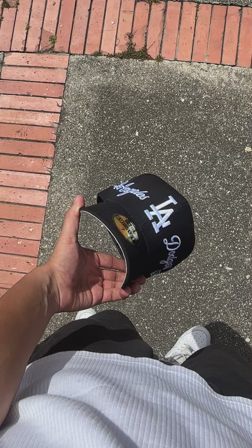 CAP NEW ERA LOS ANGELES DODGERS GRAPHIC BLACK