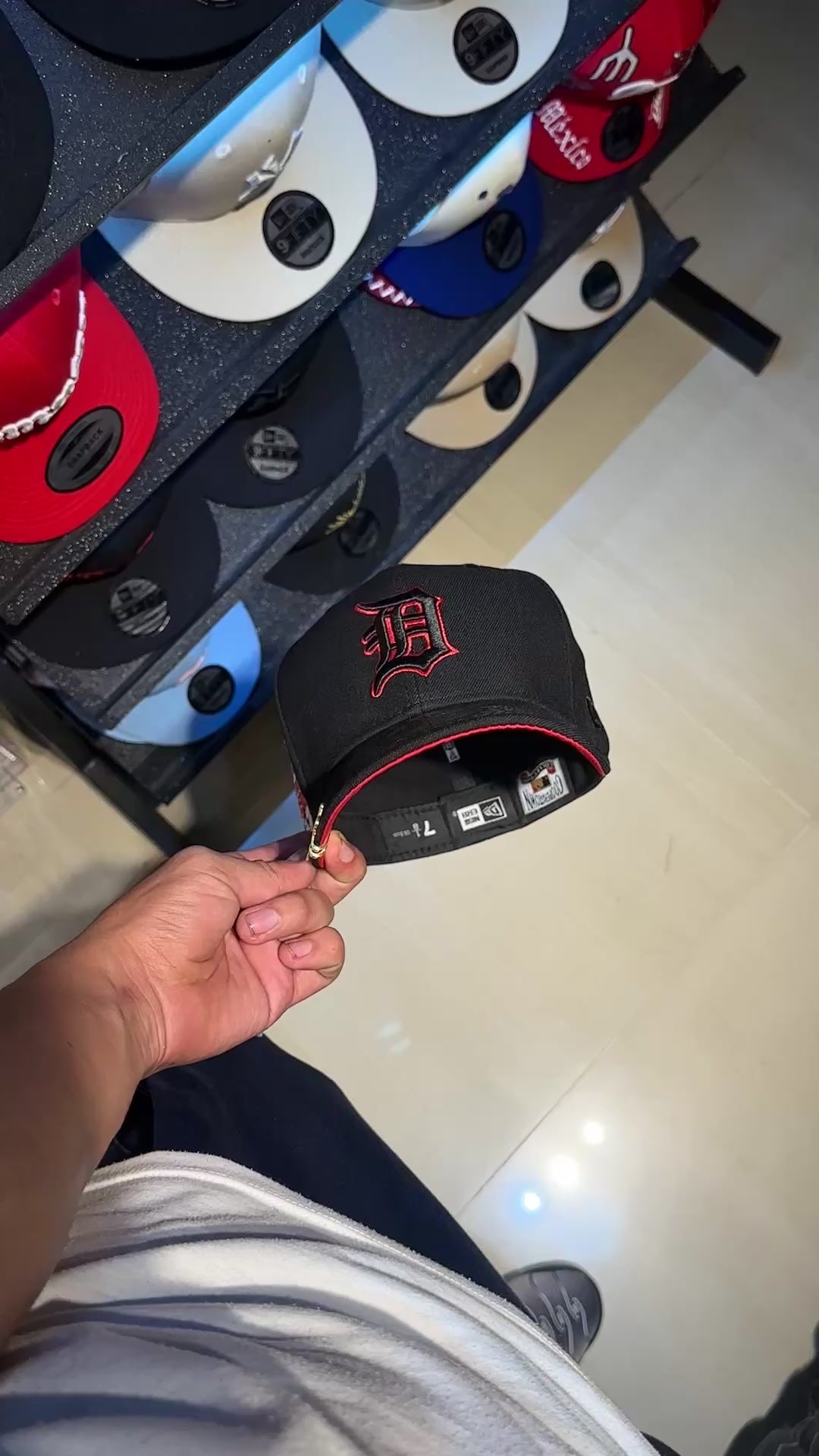 CAP NEW ERA DETROIT TIGERS BLACK