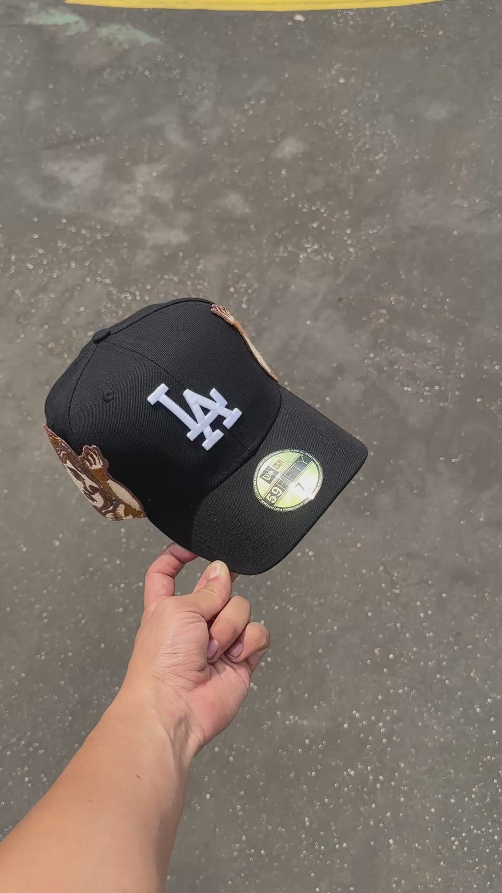 CAP NEW ERA JONH STAN LOS ANGELES  BLACK