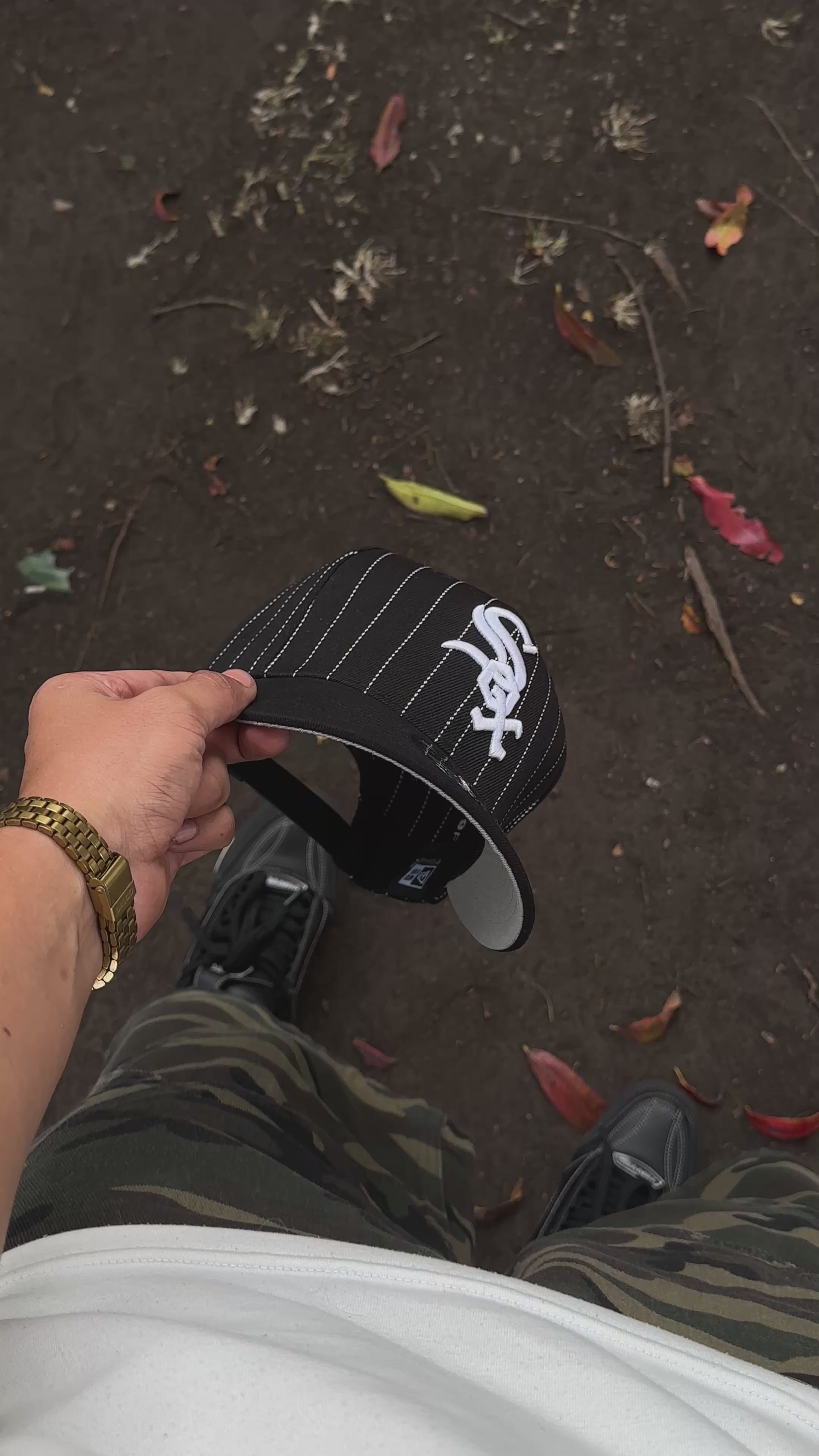 CAP NEW ERA WHITE SOX BLACK