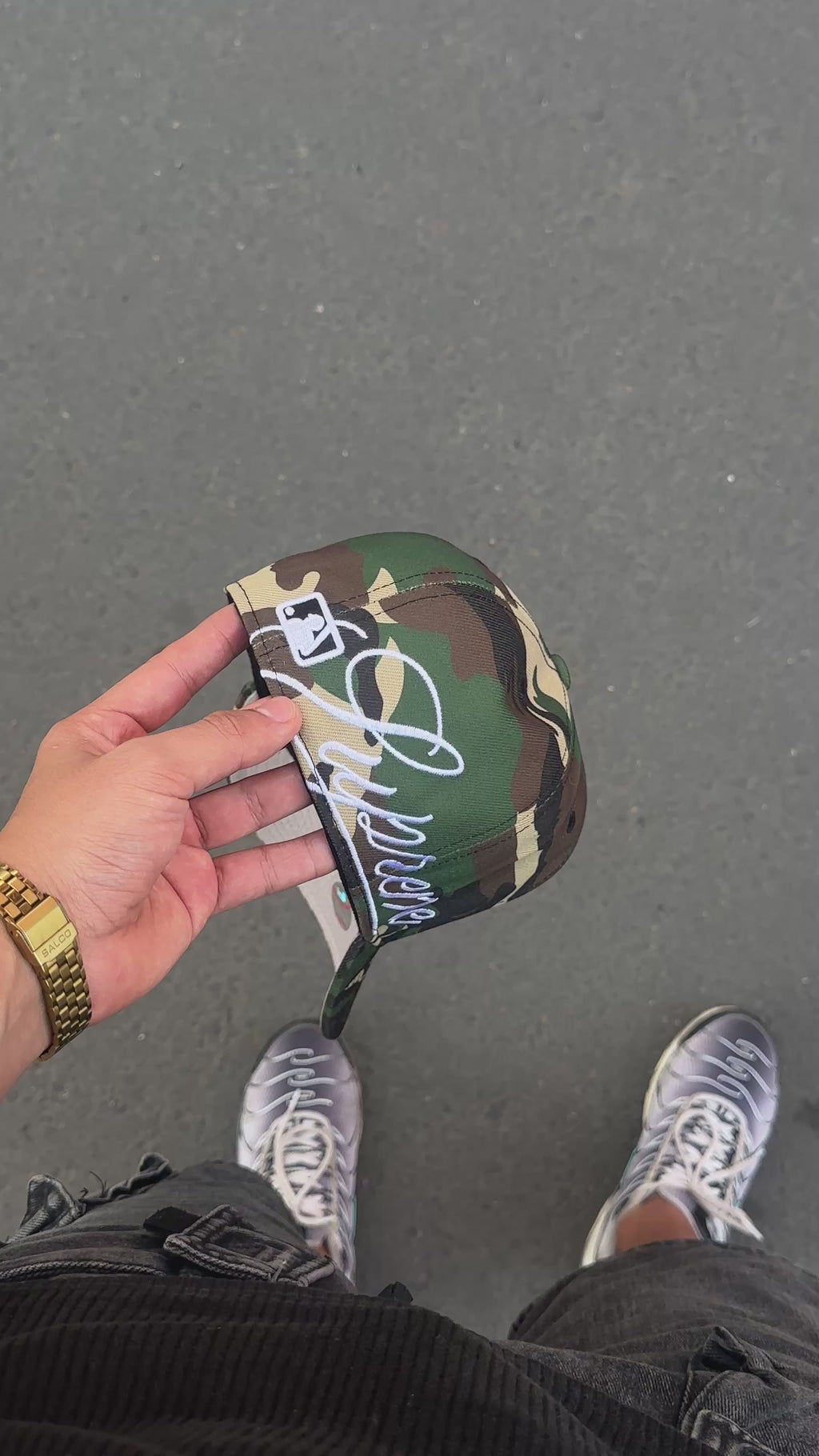 Cap Supreme x New York Yankees New Era Camo